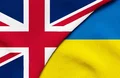 UK and Ukraine flags